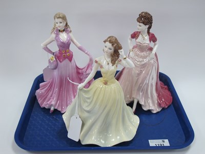 Lot 1191 - Coalport Ladies of Fashion Figurines - 'Joanne'...