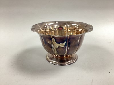 Lot 151 - A Hallmarked Silver Dish, Sheffield 1978, of...