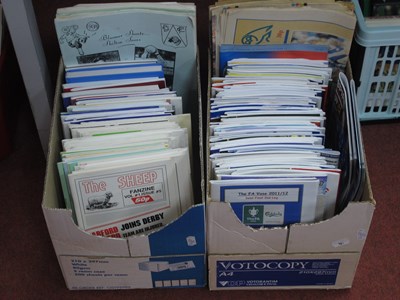 Lot 365 - Non-League Programmes Mainly Derbyshire Clubs,...