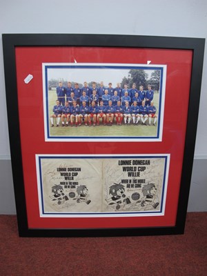 Lot 483 - World Cup 1966 Autographs, approximately...
