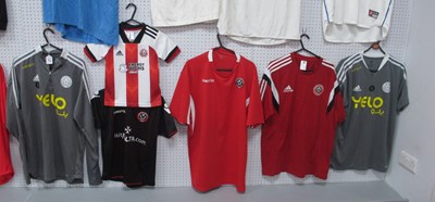 Lot 309 - Sheffield United Adidas Grey Shirt, with 'Yelo'...