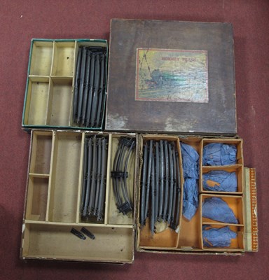 Lot 338 - Three Pre-War 'O' Gauge Hornby Train Set Empty...