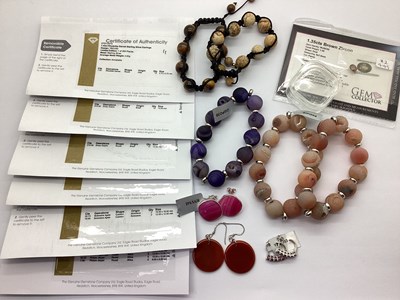 Lot 9 - The Genuine Gemstone Company Ltd; A Selection...