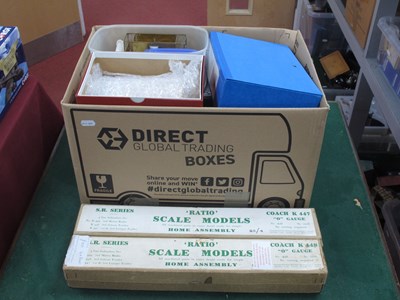 Lot 368 - Approximately Twenty 'O' Gauge/7mm Coach and...