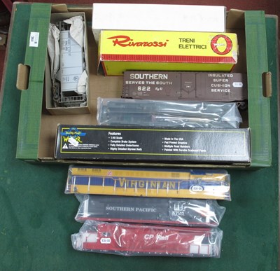 Lot 364 - Five 'O' Gauge/7mm Items of U.S.A Outline...