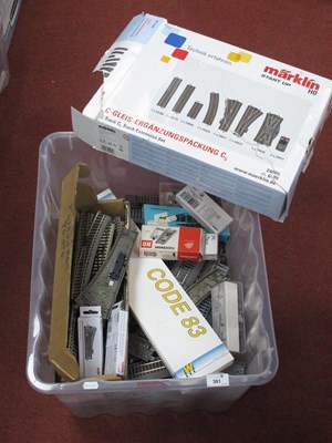 Lot 381 - A Good Quantity of 'HO' Gauge Track by Marklin,...