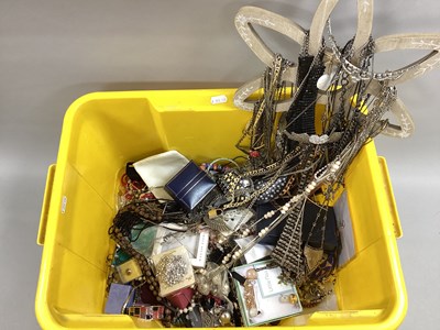 Lot 63 - A Mixed Lot of Assorted Costume Jewellery :-...