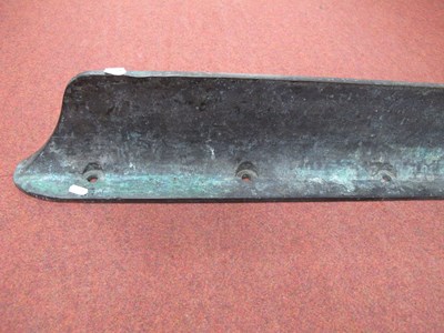 Lot 613 - An early 20th century cast railway sign,...