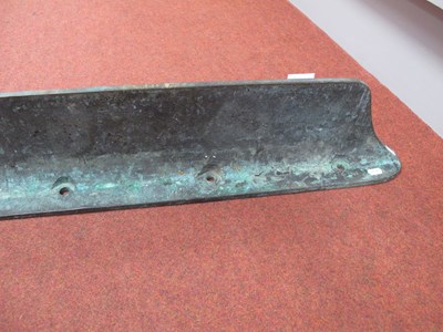 Lot 613 - An early 20th century cast railway sign,...
