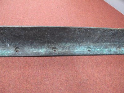 Lot 613 - An early 20th century cast railway sign,...