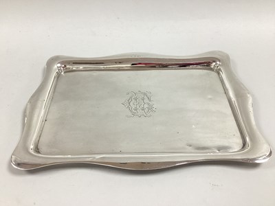 Lot 111 - A Hallmarked Silver Trinket Tray, (marks...