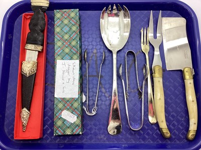 Lot 81 - A J. Nowill & Sons Ltd (Sheffield) Skean-Dhu,...