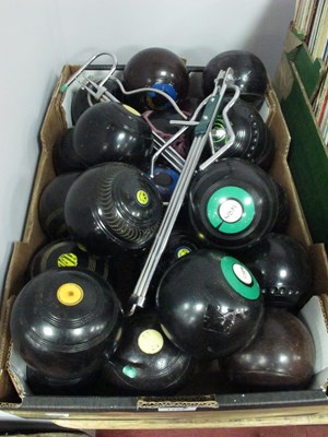Lot 1132 - A large collection of bowls balls including...
