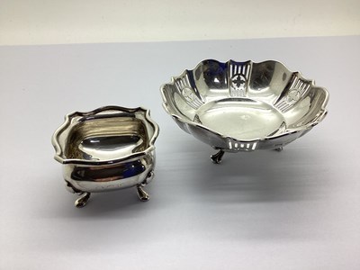 Lot 106 - A Hallmarked Silver Dish, Walker & Hall,...