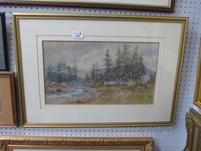 Lot 1547 - HAROLD SUTTON PALMER (1854-1938), Cattle in a...