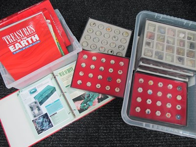 Lot 1009 - Treasures of The Earth Mineral Sets, in ten...
