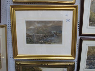 Lot 1543 - GRACE HASTIE (1855-1930), Boat on a River,...