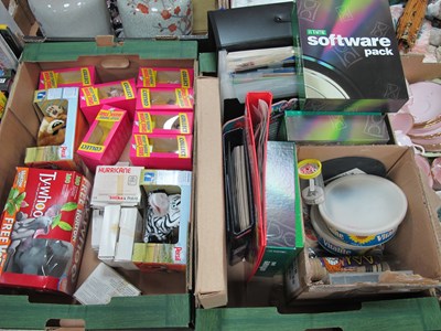 Lot 1086 - Tazos, badges, sticker albums, Tetley figures,...