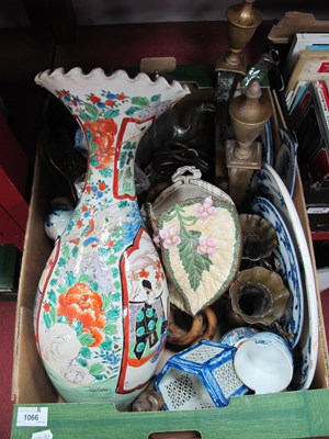 Lot 1066 - Chinese Vase (with red character marks),...