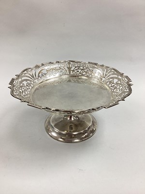 Lot 80 - A Hallmarked Silver Pedestal Dish, (marks...