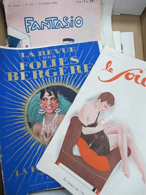 Lot 1375 - Folies Bergere 1926-27 Magazine. Moulin Rouge...