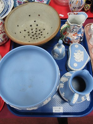 Lot 1143 - XIX Century Stoneware Colander Bowl, with...