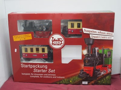 Lot 316 - A L.G.B "G" Gauge Ref No 78302 Boxed Passenger...
