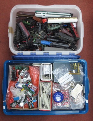 Lot 340 - Two Plastic Tubs Containing a Variety of Items...