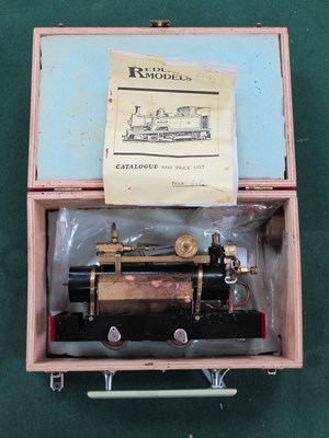 Lot 302 - An "O" Gauge/7mm Brass/Steel Scratch Built 0-4-...