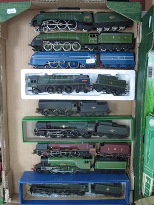 Lot 345 - Nine 'OO'Gauge/4mm Steam Tender Locomotives...