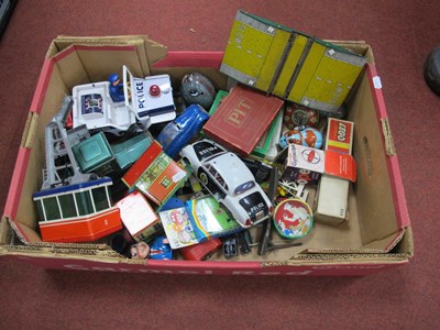 Lot 444 - A Collection of 1960's and later Tinplate Toys...