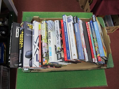 Lot 420 - Seventeen Hard Cover Comic Books and Graphic...