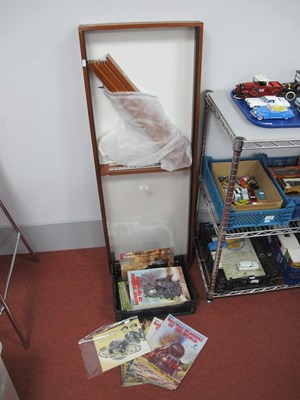 Lot 456 - A Wooden Framed Display Cabinet suitable for...