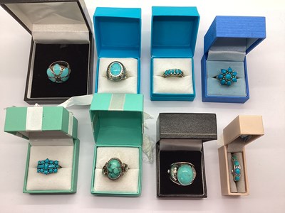 Lot 276 - A Hallmarked Silver Stone Set Ring, of...
