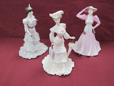 Lot 1275 - Coalport Figurines 'Eugene' and 'Lady Alice,...