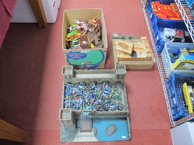 Lot 466 - A Binbak Models Wooden Toy Fort / Castle with...