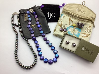 Lot 72 - Honora; A Collection of "925" Freshwater Pearl...