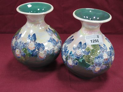 Lot 1256 - Two Lisa B Moorcroft for Moorland Pottery...