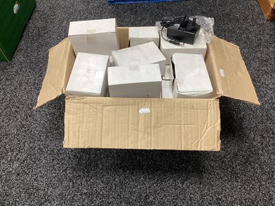 Lot 13 - Scalextric power supply units, boxed, approx....