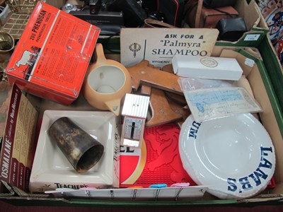 Lot 1102 - Two Advertising Ashtrays, 'Palmyra' and...
