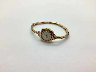 Lot 112 - Summit; A Ladies Wristwatch, the circular...