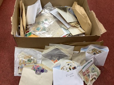Lot 517 - Stamps, sorter box containing British...
