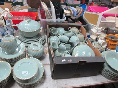 Lot 1117 - Staffordshire Clarice Cliff Dinner Service, of...