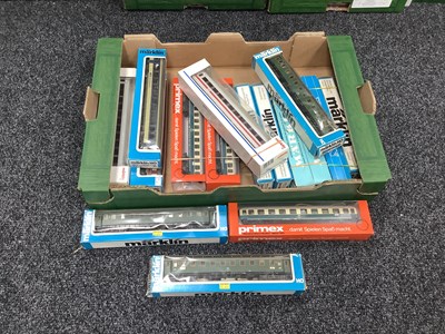 Lot 113 - Approximately Fifteen "HO" Gauge Continental...