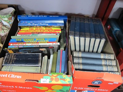 Lot 1071 - Books - The New Book of Knowledge Volumes 1 -...