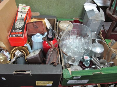 Lot 1055 - Cameras, shoe stretcher, soda syphon, Old Hall...