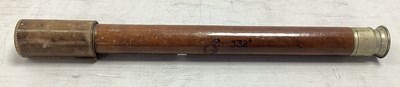 Lot 391 - WWI British Royal Navy Single Draw Officer of...