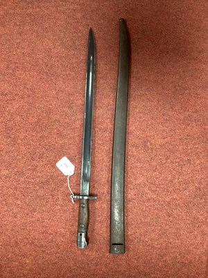 Lot 353 - WWII Australian 1907 Pattern Bayonet, with...