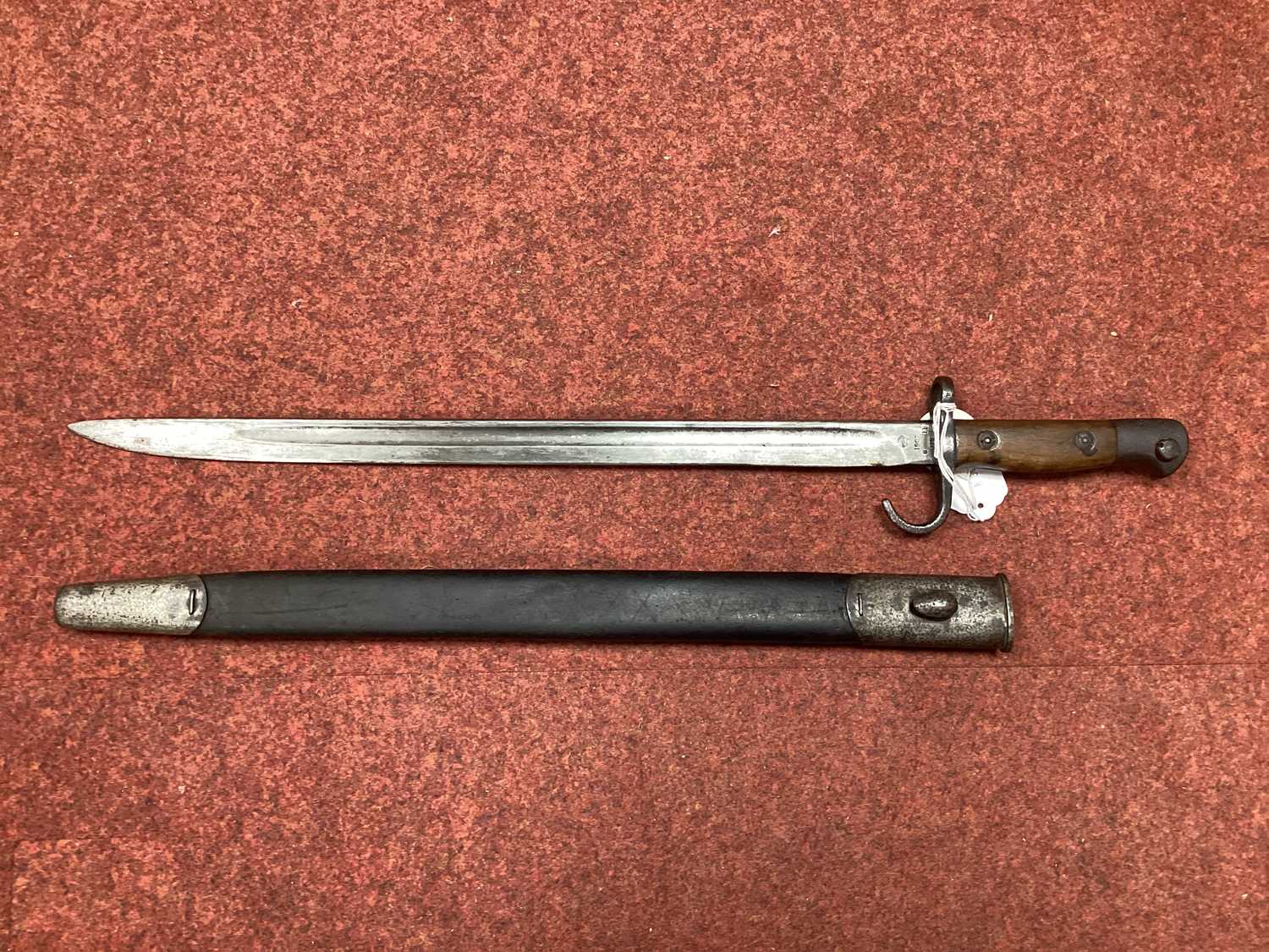 Lot 351 - WWI Scarce British Pattern 1907 Bayonet with...