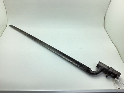 Lot 340 - British Enfield Pattern 1853 Socket Bayonet,...